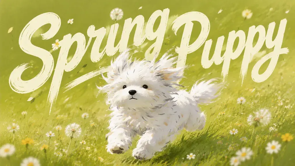Cucciolo di Primavera